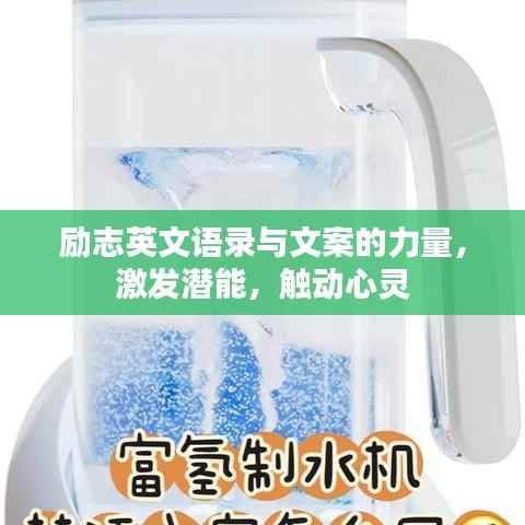 励志英文语录与文案的力量,激发潜能,触动心灵